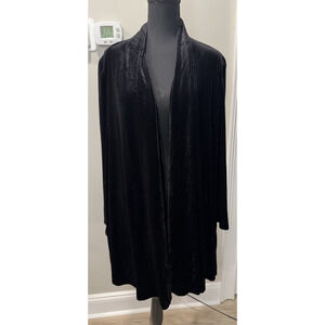 Vintage Whimsigoth Velvet Blazer Jacket Goth Oversized Women's Size Small